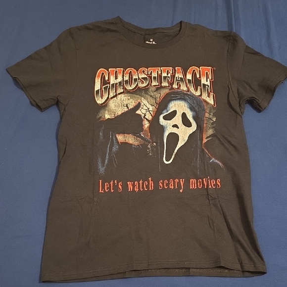 Ghost Face Other - Ghostface Black Short Sleeve Tee